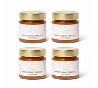 Arance Castelli - Pack 4 Marmellate Artigianali 250g - 100% Italiane, 70% Frutta, Senza Conservanti, Ideali per Colazione e Dolci (Mandarino)