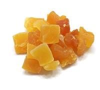 Arancia a cubetti, Frutta Candita - 200gr - ideale per decorazione di Torte e dolci natalizi, o per dare gusto a Brioche, crostate, Colomba Pasquale, Panettone, Pastiera, Cannoli siciliani