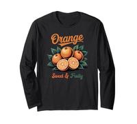 Arancia Orange Sweet Fruity Maglia a Manica