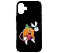 Arancia Parrucchiere Asciugacapelli Custodia per iPhone 16 Plus
