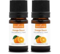 ARANCIO DOLCE (Citrus sinensis) BIO - 5mL - Olio Essenziale di Qualità Premium - 100% Puro, Naturale, Garantito ChromaCert® - Chemiotipizzato & Integrale (Confezione da 2)