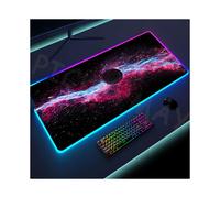 (arancione 8k max) Tappetino per mouse da gioco RGB universale Tappetini per mouse spaziali Tappetini