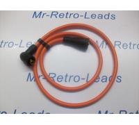 Arancione 8MM extra Lungo Cavo Accensione Bobina Auto Da 50s/70s E More 1 MT HT