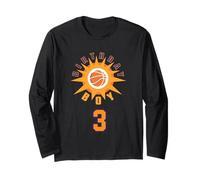 Arancione Basket Con Sunbeam 3 Anni Compleanno Ragazzo Maglia a Manica