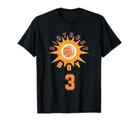 Arancione Basket Con Sunbeam 3 Anni Compleanno Ragazzo Maglietta