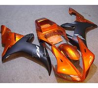 Arancione Nero Cowling Carena Kit Per Yamaha YZF R1 2002 2003 YZF1000 02 03 YZF-R1 Moto Carenature Set (stampaggio ad iniezione)
