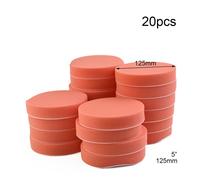 Arancione Strumenti Cuscinetti Lucidanti 20pcs 12.7cm Spugna for cera Alta