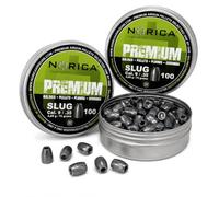 Arapaima Beitia Norica Premium Slug - Confezione da 2 palline per aria compressa, calibro 9 mm/.35, 4,85 g/75 grani, 200 pezzi totali