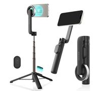 araree MAGFIE Pod, treppiede magnetico per selfie compatibile con MagSafe, bastone per selfie estensibile da 27 pollici, con telecomando wireless per iPhone 15, 14, 13 e tutti i telefoni con