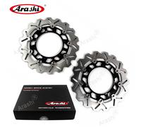 Arashi 1 Coppia CNC Full Floating Freno A Disco Rotori Per YAMAHA YZF R6 1999-2002 YZF-R6 600 1999 2000 2001 2002 Freno A Disco