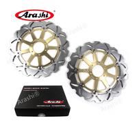 Arashi 1 paio di rotori freno a disco freno flottanti CNC per MOTO GUZZI V85 TT / TRAVEL 850 2019 2020 2021 accessori V85TT