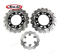 Arashi 1 Set Per YAMAHA YZF R THUNDERACE 1000 1996 - 2000 CNC Anteriore Posteriore Disco Freno Rotori 1996 1997 1998 1999 R1 XJN600 TDM900