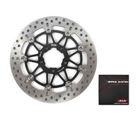 Arashi Floating Front and Rear Brake Discs Rotors for Indian Scout 1133 Sixty 60 2016-2023, Scout Rogue 1133 2022-2023, Scout Rogue Sixty 60 2022-2023, Nero