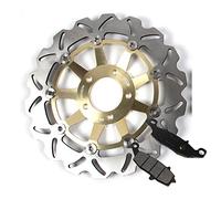 Arashi Kit dischi e pastiglie per freni anteriori per Suzuki VZ 800 MARAUDER 1997-2003 Accessori di ricambio Oro