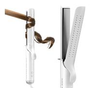 AraSyleon Piastre Capelli & Arricciacapelli 2 in 1 con Ceramica, Arricciacapelli & Piastra Capelli, 5 Temperature Regolabili (140-220°C), Riscaldamento Rapido 30s, Piastra Ceramica Capelli
