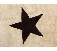 Aratextil. Bambini Tappetp 100% cotone lavabile in lavatrice Colección Estela Beige/Marron 120x160 cms