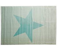 Aratextil Estela Tappeto Bambini, Acrilico, Turchese, 140 x 200 cm