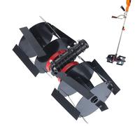 Aratro per Tosaerba - Erpice a Dischi Resistente,Utensile Giardinaggio per Professionisti Privati Aziende Agricoltura Frutteto