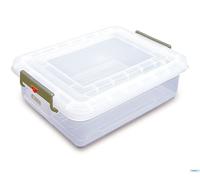 Araven, 01172, scatola per alimenti con coperchio, bianco, 31,7 Quart, senza BPA