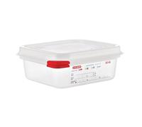 Araven 03350 PP contenitore GN con coperchio, 1.1 l, 65 mm (confezione da 4)