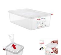 Araven Bacinella ermetica sottovuoto contenitori per alimenti GN 1/1 53x32,5cm