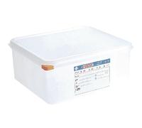 Araven cibo contenitore 13.5ltr 13.5 litro (2/3 GN). 150 x 325 x 345 mm. Quantità nella confezione: 4