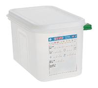 Araven cibo contenitore 4.3ltr 4.3 litro (1/4 GN). 150 x 256 x 162 mm. Quantità nella confezione: 4