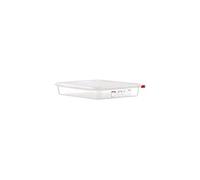 Araven GL261 PP contenitore per alimenti con coperchio, 1/2 GN, 4 L 65 mm (H) (confezione da 4)