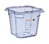Araven GP572 GN1/6 - Contenitore alimentare in ABS, 150 mm, colore: Blu