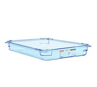 Araven GP588 - Contenitore per alimenti, in ABS, formato 1/1, 65 x 530 x 325 mm, colore: Blu
