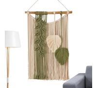 Arazzo acchiappasogni, con nappe, in macramè, da appendere alla parete, in macramè, realizzato a mano, decorazione artistica da parete in macramè, decorazione bohémien macramè, arazzo BohoChic,