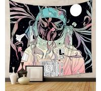 Arazzo astronauta a tema spaziale da appendere alla parete, arte cosmica per camera da letto, soggiorno, spazio artistico e decorazione della natura