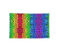 Arazzo colorato della decorazione della stanza stampata della farfalla, bandiera del poliestere con i ganci e gli occhielli per la palestra e il garage