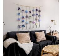 Arazzo da Appendere a Parete in Cotone Boemia con 30 Clip per Espositore Decorat