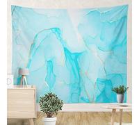 Arazzo Da Parete Abstract Colorful Mixing Acrylic Paints Art Marble Alcohol Ink Arazzo Per Camera Da Letto Decorazione Arazzi Da Appendere, Per Vano Porta Tenda, Dormitorio, Balcone, 130x150cm