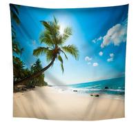 Arazzo Da Parete Camera Da Letto Piante Tropicali 180X230 Arazzo Da Parete Paesaggio 3D Piccolo Grande Divertente Per Cameretta Dei Bambini Soggiorno Dormitorio,D10