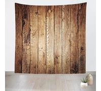 Arazzo da Parete Effetto Legno 200x150 cm Arazzo Motivi in Legno Vintage Telo da Parete Decorativo Tapestry Wall Hanging per Camera da Letto Soggiorno A-6386