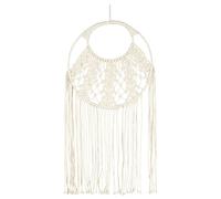 Arazzo da parete in macramè, 40 x 80 cm, in cotone, fatto a mano, stile boho, con gancio, per soggiorno, camera da letto, corridoio, decorazione e regalo