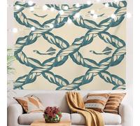 Arazzo Da Parete Maritime Nautical Rope Fish Coastal Aesthetic Arazzi Moderni Tapestries Multiuso Tapestry Per Living Room Camera Da Letto Dormitorio 130X152CM
