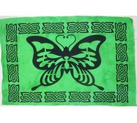 Arazzo mandala indiano decorazione da appendere a parete 100% farfalla cotta ...