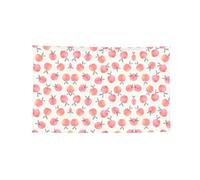 Arazzo stampato della decorazione della stanza della pesca rosa, banner del poliestere con i ganci e gli occhielli per la palestra e il garage