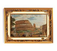 Insegna da muro luminosa metallo targa decorativa vintage 80 x 60 cm retrò birra