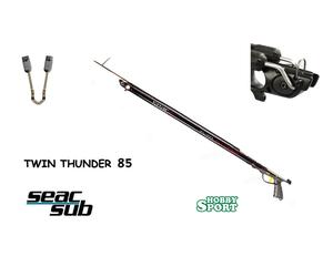 ARBALETE TWIN THUNDER 85 SEACSUB PESCA SUBACQUEA APNEA SEAC FUCILI