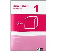 Arbeitshefte Mathematik 1. Neubearbeitung. Grundrechenarten, Größen, Geometrie. Arbeitsheft plus Lösungheft