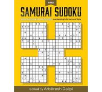 Arbëresh D Samurai Sudoku Puzzle Book: 500 Easy Puzzles overlap (Tascabile)