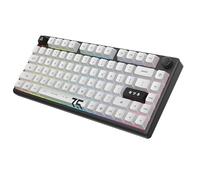 ARBITER Polar 75 - Tastiera da gioco magnetica - Trigger rapido w/SOCD Super Tap, telaio in alluminio CNC, interruttori effetto Hall Gen 2, manopola volume, RGB, keycap PBT Dye-Sub - Kitsune Black