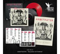 ARBITRATER - BALANCE OF POWER RED VINYL - Vinyl Record lp - F72z