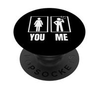 Arbitro Arbitro Arbitro Donne Arbitro Divertente Arbitro PopSockets PopGrip Adesivo