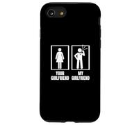 Arbitro La tua ragazza La mia ragazza Fidanzato Divertente Arbitro Custodia per iPhone SE (2020) / 7/8