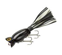 Arbogast, Hula Popper Unisex-Adulto, Nero, 3/8 oz